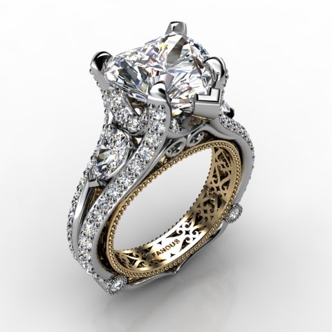18k White Gold Engagement Ring 1.782ct - 1003171-18kw